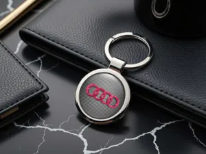 Audi Supporto Portachiavi Lega Minimal Stile